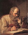 St Luke by Frans Hals